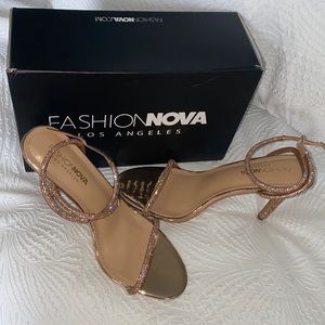 Rose Gold- Crossing You Heels